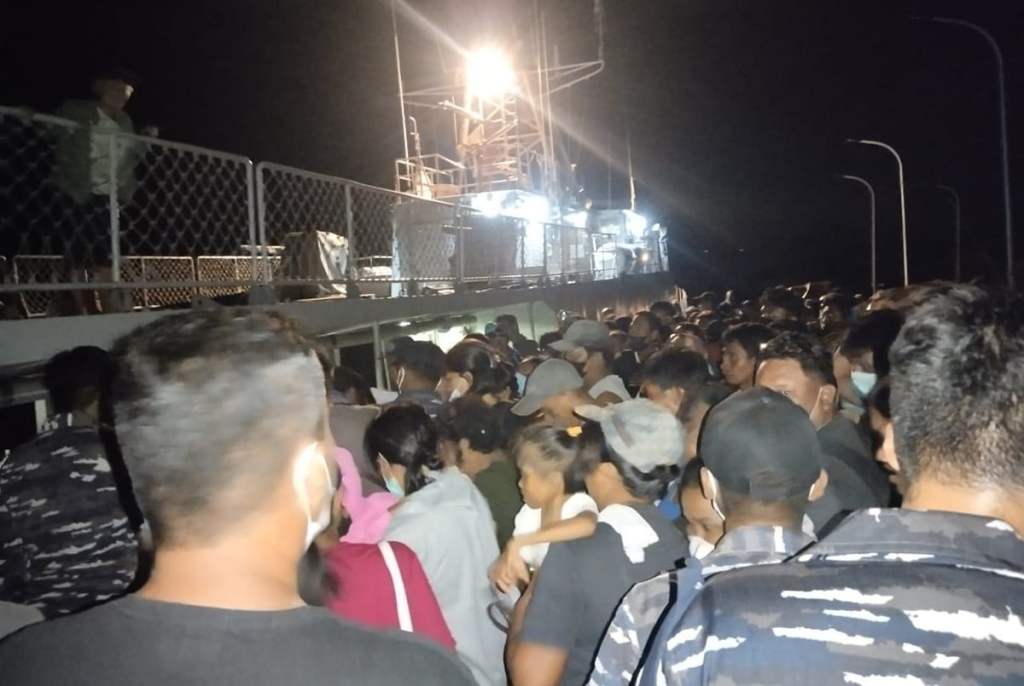 Erupsi Gunung Ruang, 9 Ribu Warga Dievakuasi dari Pulau&nbsp;Tagulandang