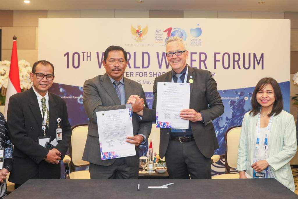 WWF Bali 2024, Pemprov Jateng Teken Kerja Sama dengan UNESCO-IHE Institute for Water Education