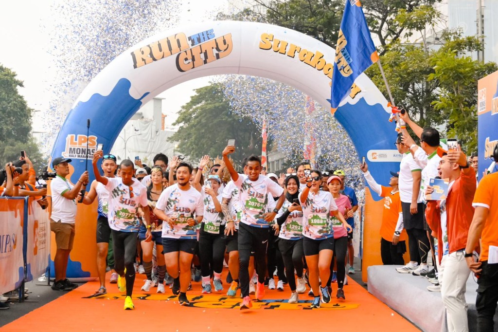1.000 Peserta Meriahkan Run The City di&nbsp;Surabaya