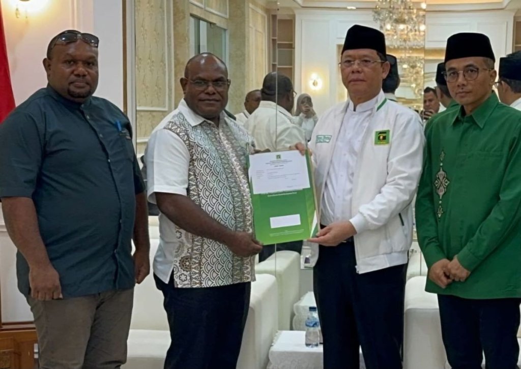 PPP Mendukung Meki Nawipa-Deinas Geley Untuk Maju di Pilgub Papua Tengah 2024