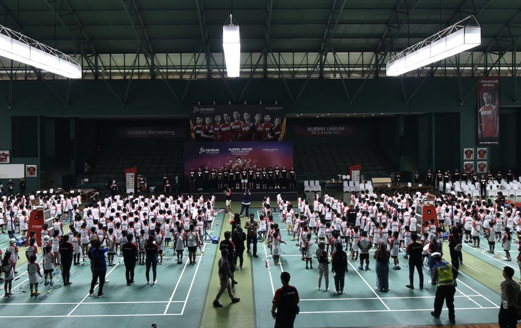 1.010 Pebulu Tangkis Muda Indonesia Ikuti Audisi Umum PB Djarum&nbsp;2024