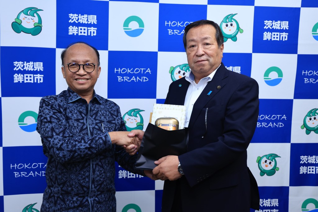 Bertemu Wali Kota Kishida Kazuo, Sekjen Kemnaker Bahas Peluang Kerja di Hokota&nbsp;Jepang